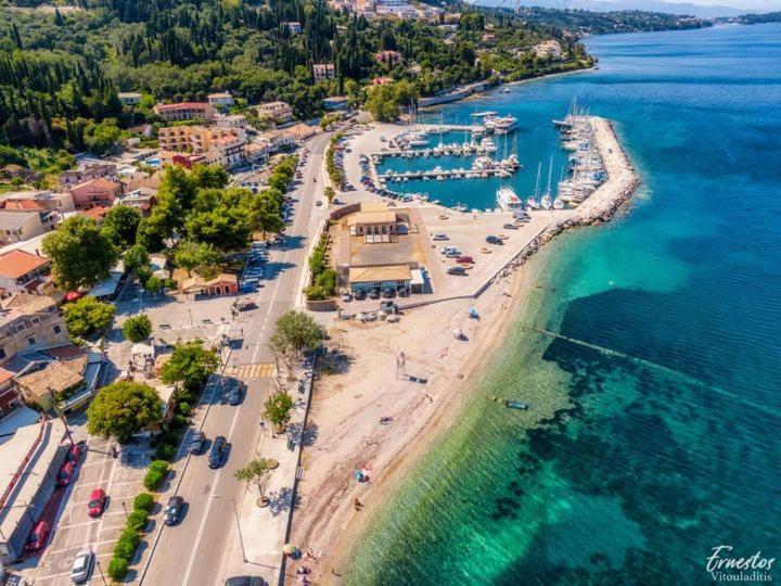 Corfu Bay Sea View Apartments 100M From The Beach Benitses  Exterior foto